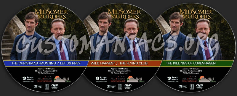 Midsomer Murders - Set 25 dvd label