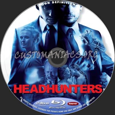 Headhunters blu-ray label