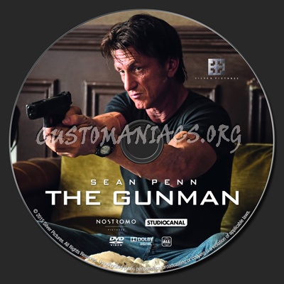 The Gunman dvd label