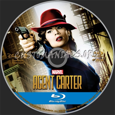 Agent Carter (2015) blu-ray label