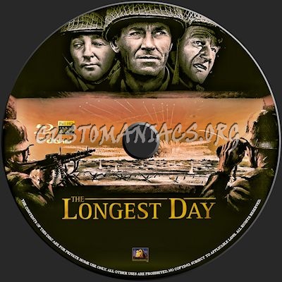 The Longest Day blu-ray label