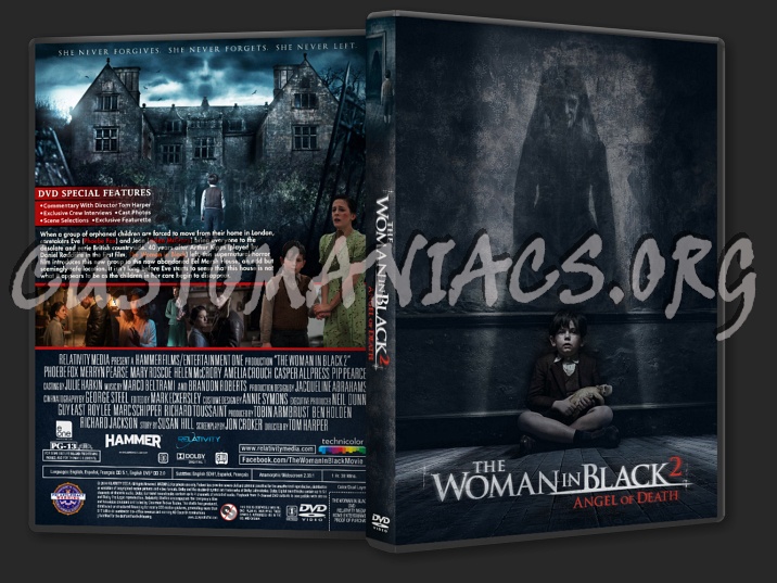 The Woman in Black 2: Angel of Death dvd cover