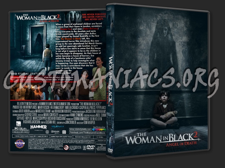 The Woman in Black 2: Angel of Death dvd cover