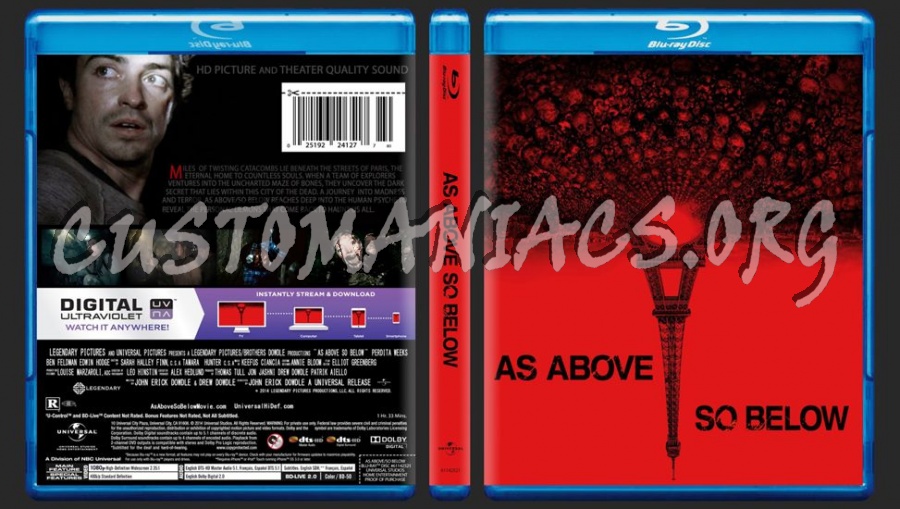 As above so below blu-ray cover