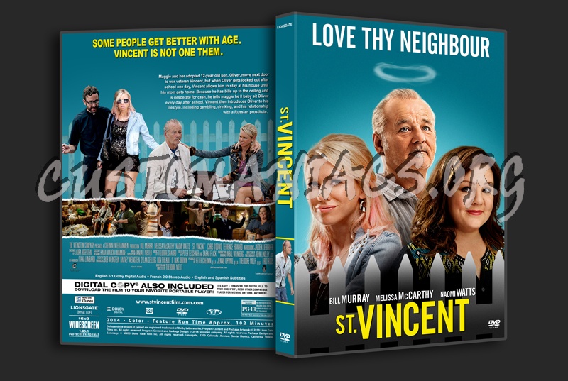 St. Vincent dvd cover