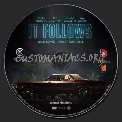 It Follows dvd label