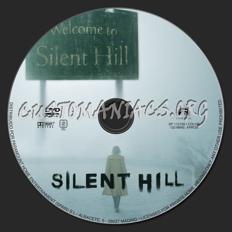 Silent Hill dvd label