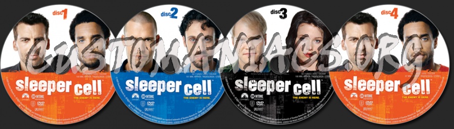 Sleeper Cell Season 1 dvd label