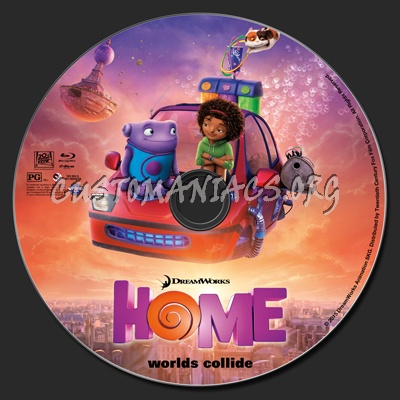 Home blu-ray label