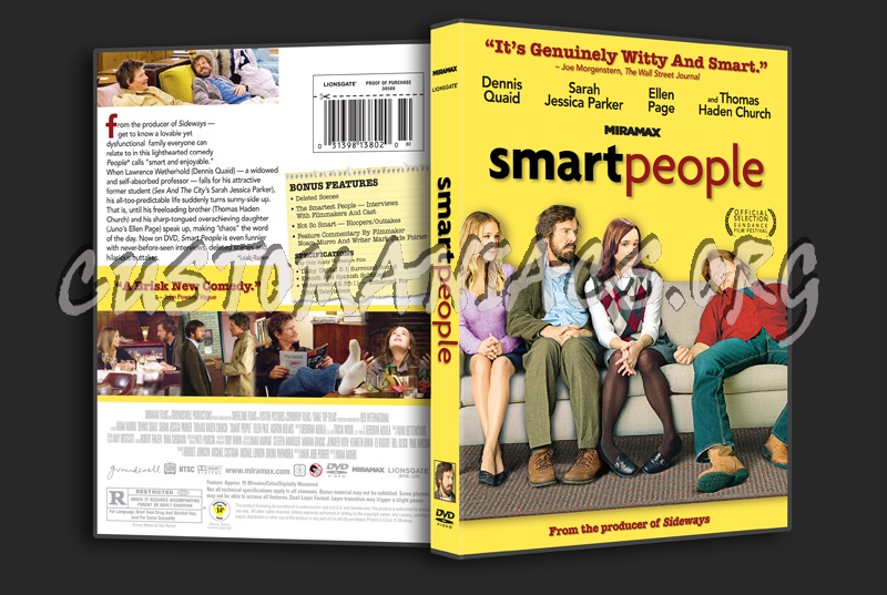 Smart People dvd cover