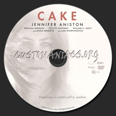 Cake (2014) dvd label
