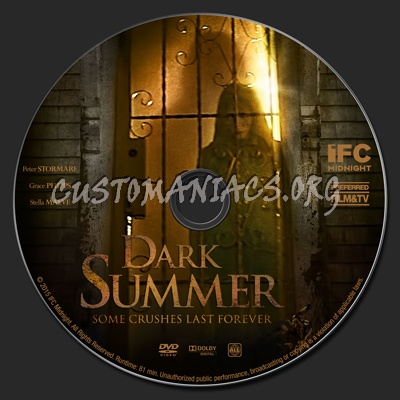 Dark Summer dvd label