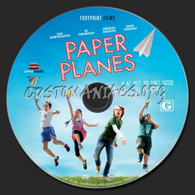 Paper Planes dvd label