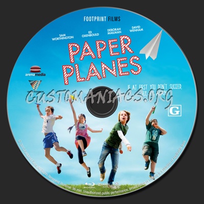 Paper Planes blu-ray label