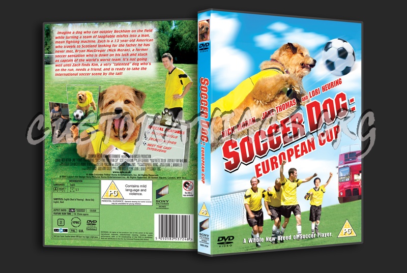 Soccer Dog European Cup dvd cover