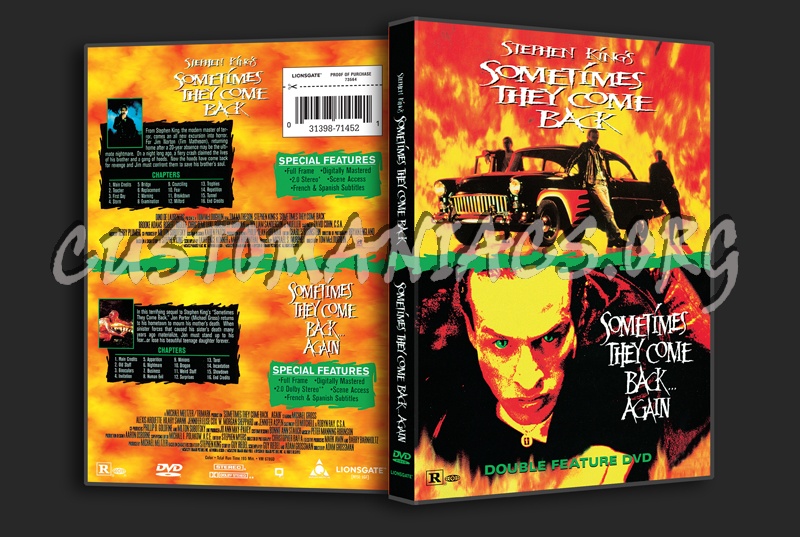 Sometimes They Come Back / Sometimes They Come Back Again dvd cover