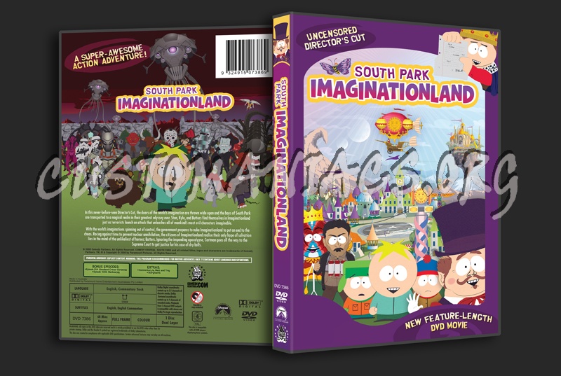 South Park Imaginationland dvd cover