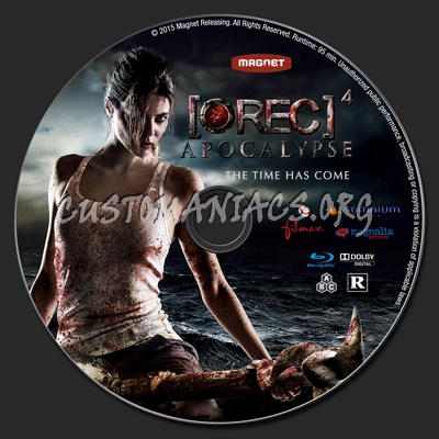 [REC] 4 Apocalypse blu-ray label