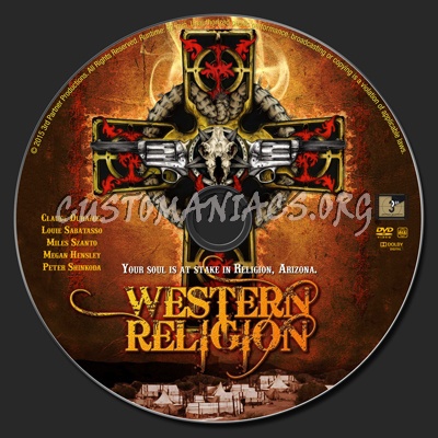 Western Religion dvd label