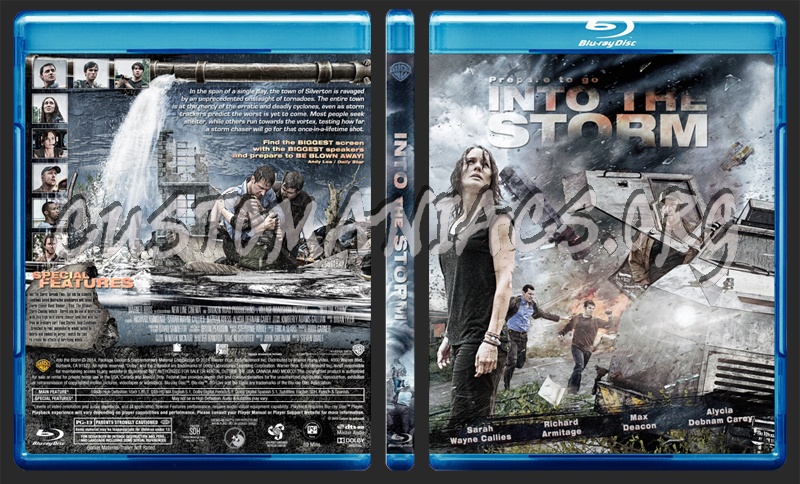 Into the Storm blu-ray cover