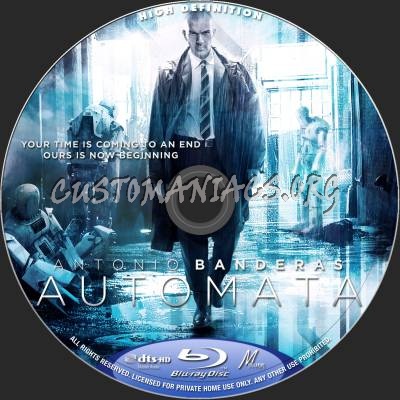 Automata blu-ray label