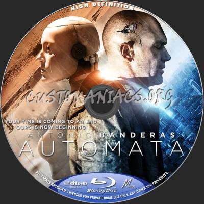 Automata blu-ray label