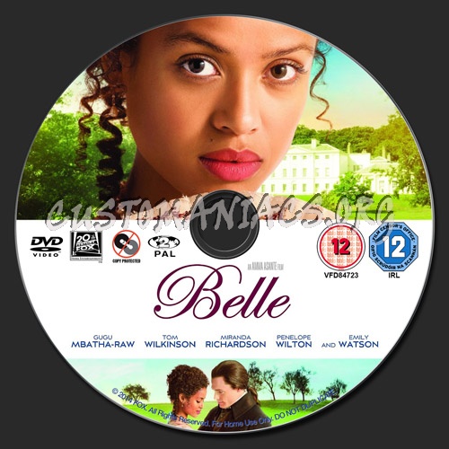 Belle dvd label