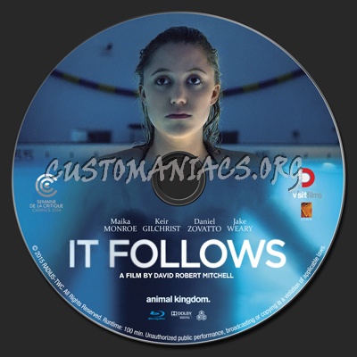 It Follows blu-ray label