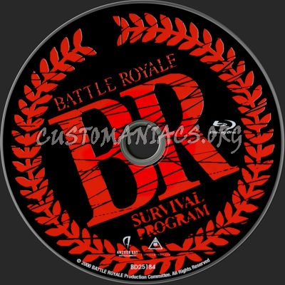 Battle Royale blu-ray label