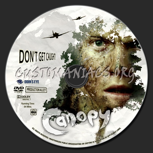 Canopy (2013) dvd label