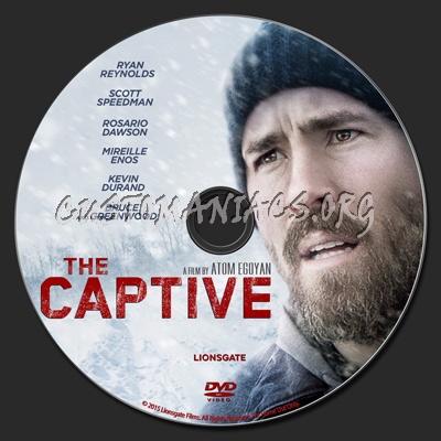 The Captive dvd label