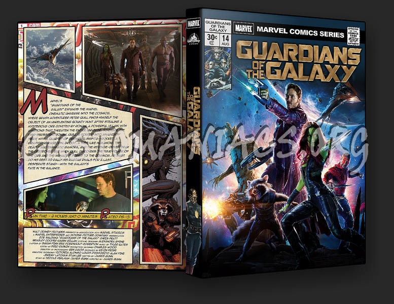 Guardians of the Galaxy dvd cover