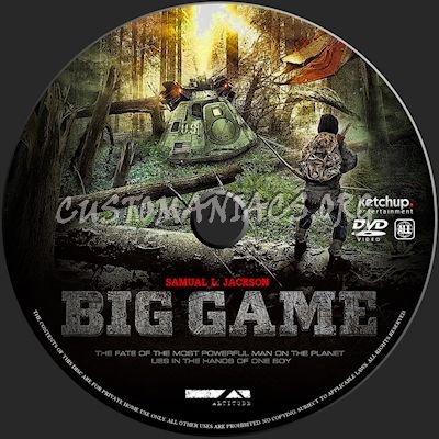 Big Game dvd label