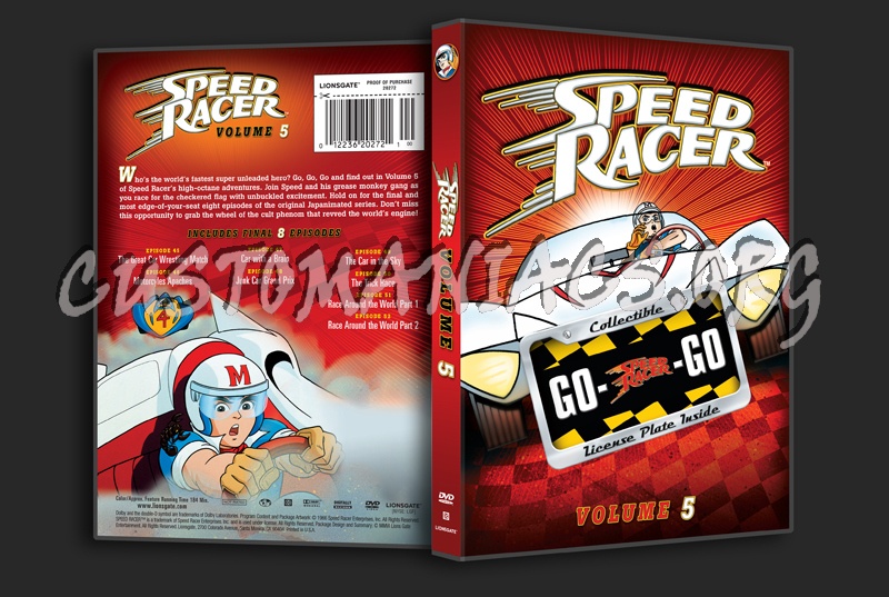 Speed Racer Volume 5 dvd cover