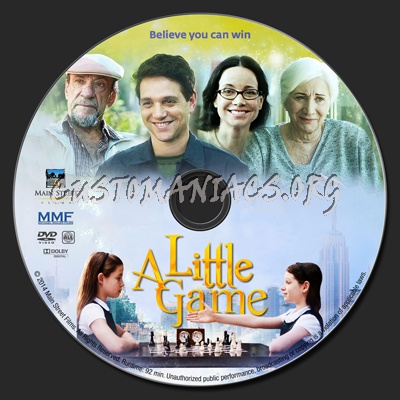 A Little Game dvd label