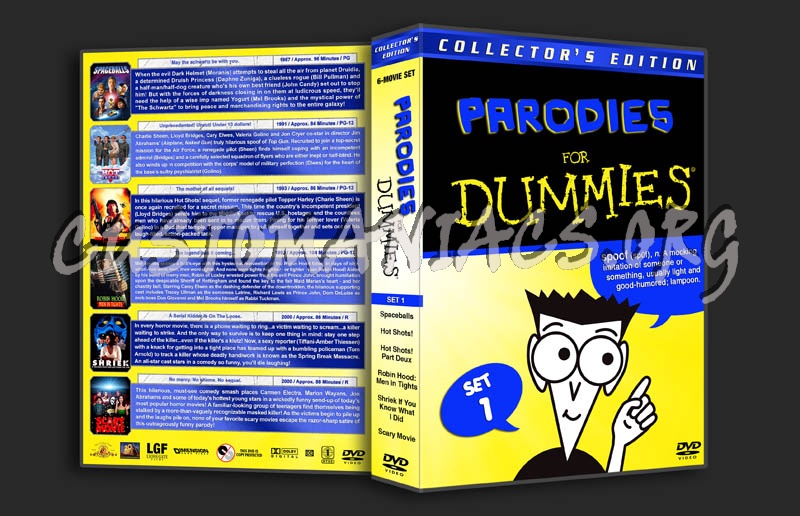 Parodies for Dummies - Set 1 dvd cover