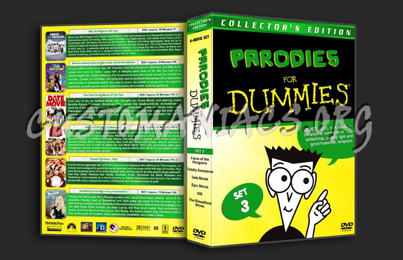 Parodies for Dummies - Set 3 dvd cover