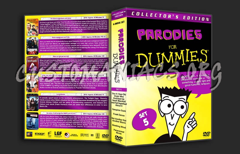 Parodies for Dummies - Set 5 dvd cover