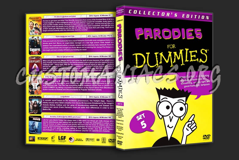 Parodies for Dummies - Set 5 dvd cover