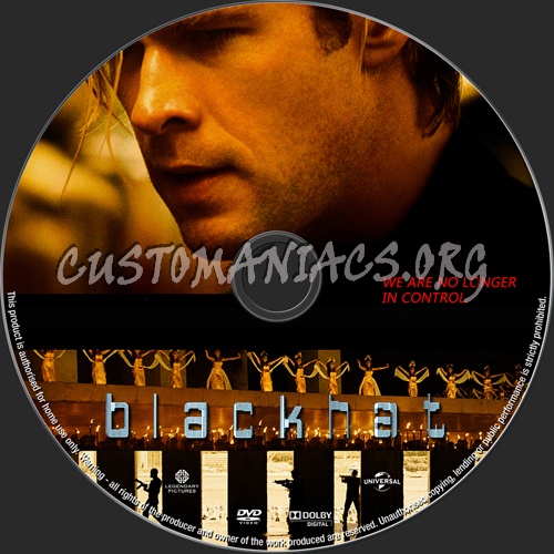 Blackhat dvd label