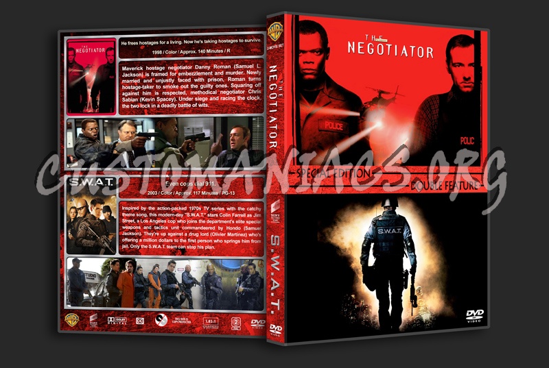 The Negotiator / S.W.A.T. Double Feature dvd cover