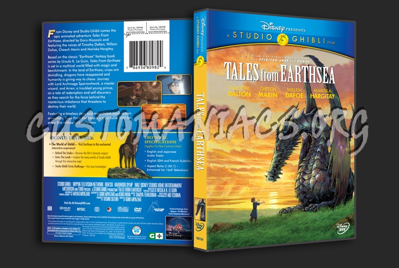 Tales from Earthsea dvd cover