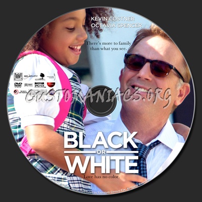 Black Or White dvd label