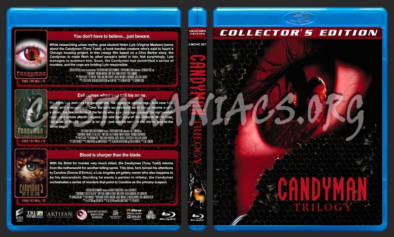 Candyman Trilogy blu-ray cover