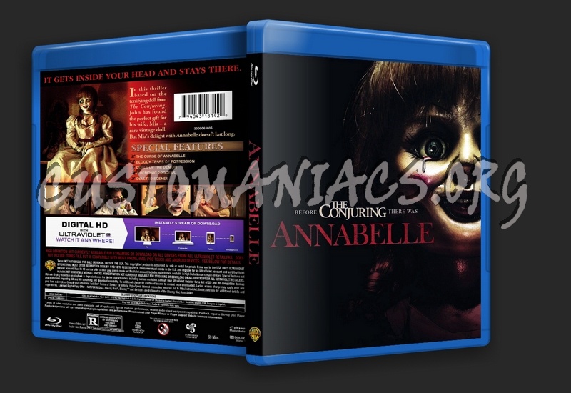 Annabelle blu-ray cover