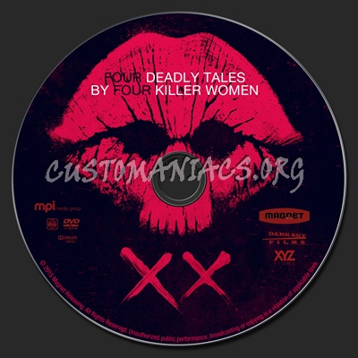 XX dvd label