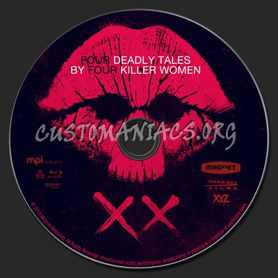 XX blu-ray label