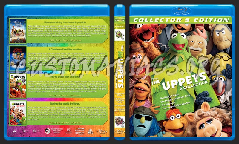 The Muppets: A Collection blu-ray cover