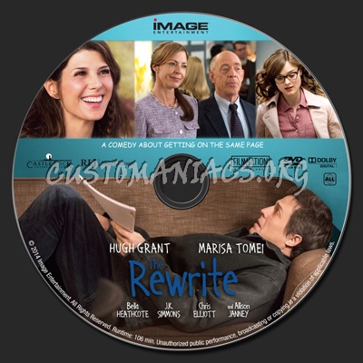 The Rewrite dvd label