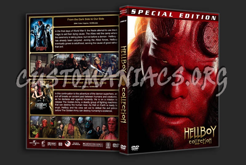 Hellboy Collection dvd cover